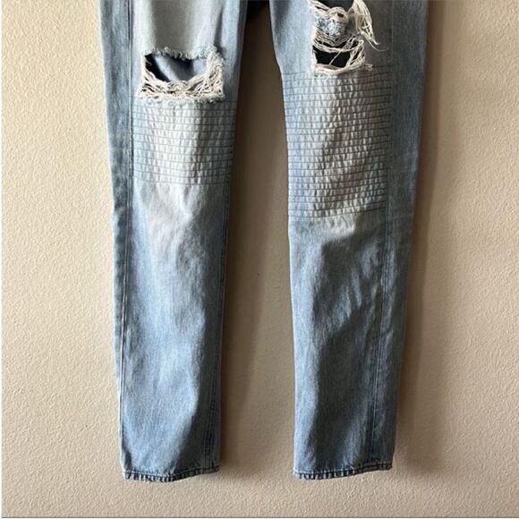 Rag & Bone The Dre Skinny in Convoy Skinny Motto Distressed Jeans - Picture 6 of 13
